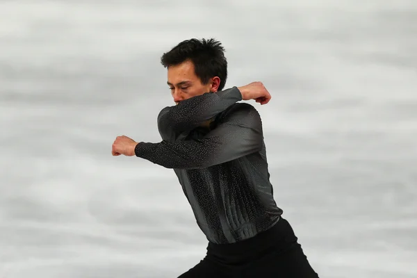 Patinaje artístico. Hombres Programa corto —  Fotos de Stock