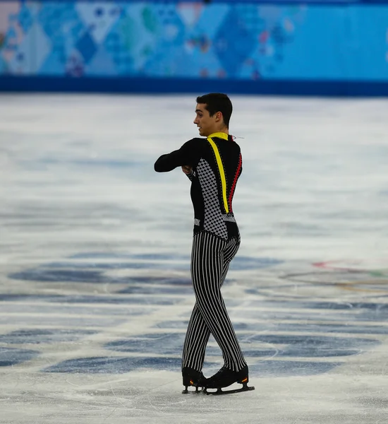 Eiskunstlauf. Männer Kurzprogramm — Stockfoto