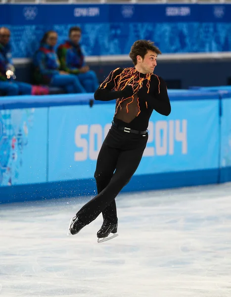 Kunstschaatsen. mannen korte programma — Stockfoto