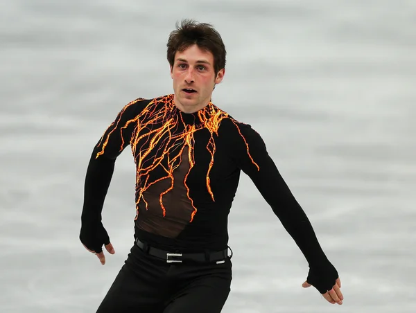 Patinage artistique. Programme court pour hommes — Photo