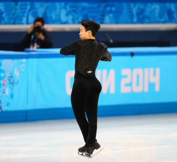 Kunstschaatsen. mannen korte programma — Stockfoto