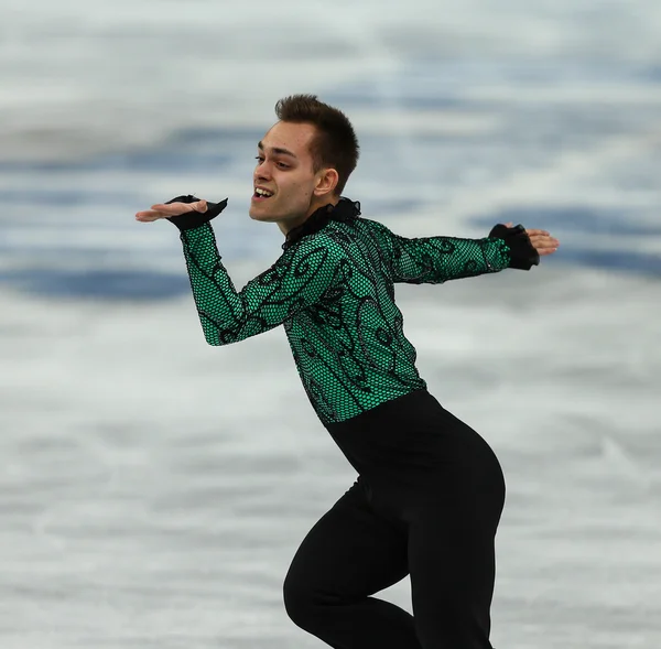 Patinaje artístico. Hombres Programa corto — Foto de Stock