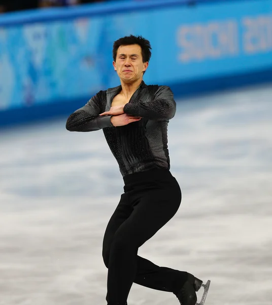 Patinaje artístico. Hombres Programa corto —  Fotos de Stock