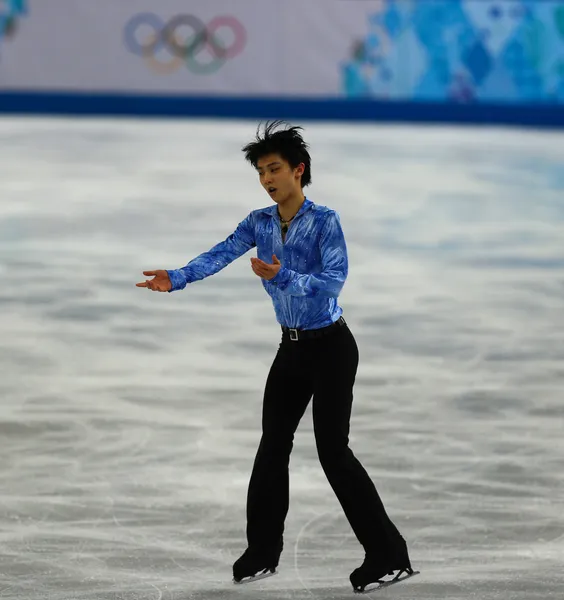 Patinaje artístico. Hombres Programa corto — Foto de Stock