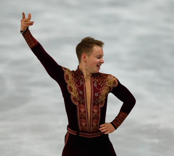 Patinage artistique. Programme court pour hommes — Photo