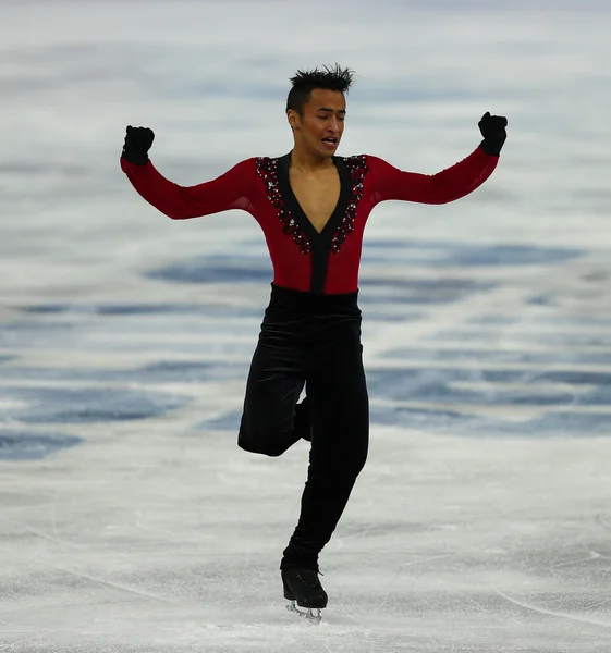 Kunstschaatsen. mannen korte programma — Stockfoto