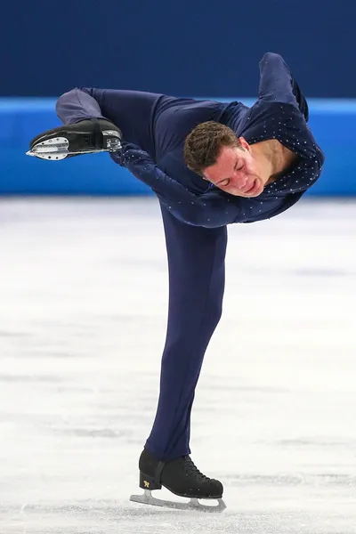 Figure skating. Men Free Skating — Stock Photo, Image