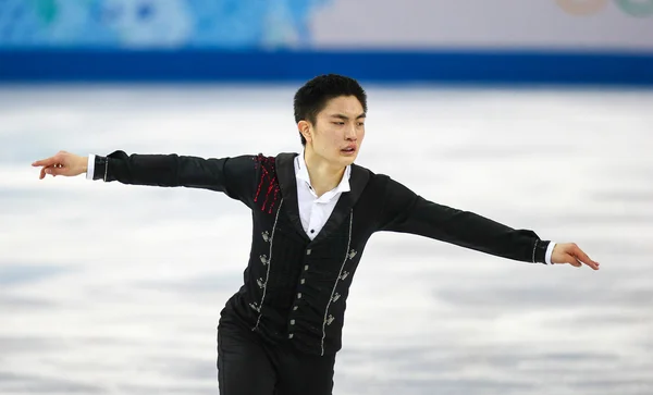 Patinage artistique. Hommes Patinage libre — Photo