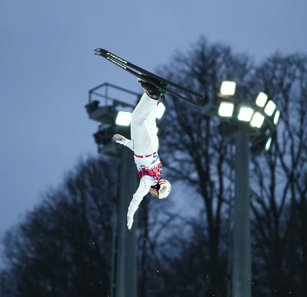 Sci freestyle. Aerials Qualificazione maschile — Foto Stock