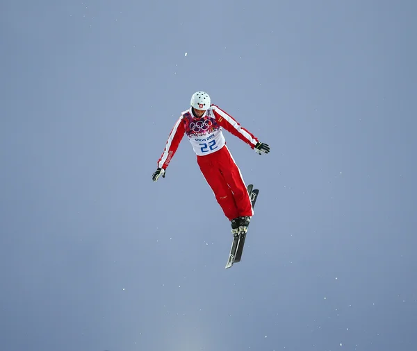 Sci freestyle. Aerials Qualificazione maschile — Foto Stock