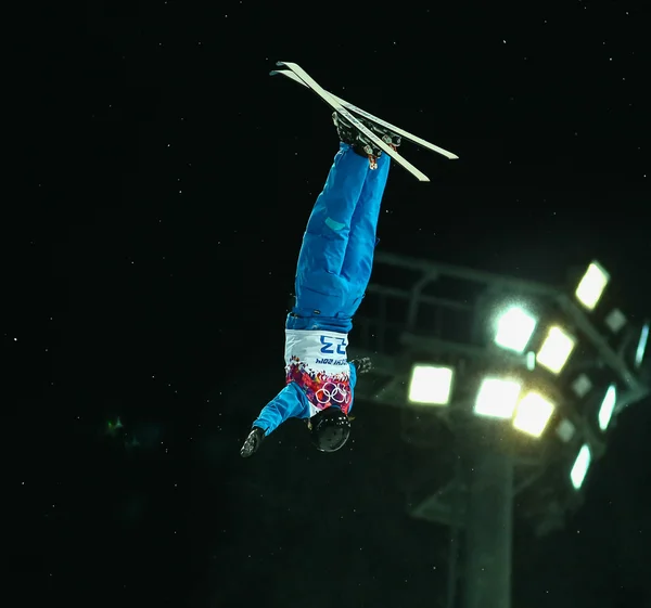 Freestyle Skiing. Men's Aerials Final — Stock Photo, Image