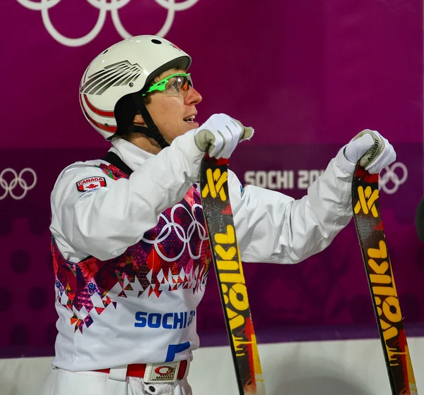 Freestyle Skiing. Men's Aerials Final — Stock Photo, Image