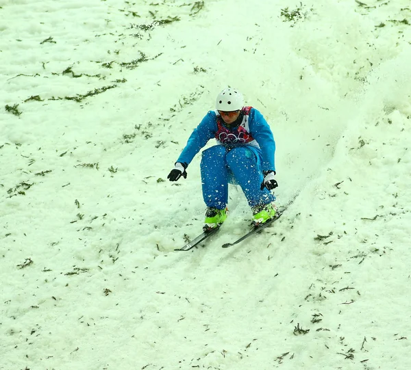 Esquí estilo libre. Aeriales Masculino Final —  Fotos de Stock