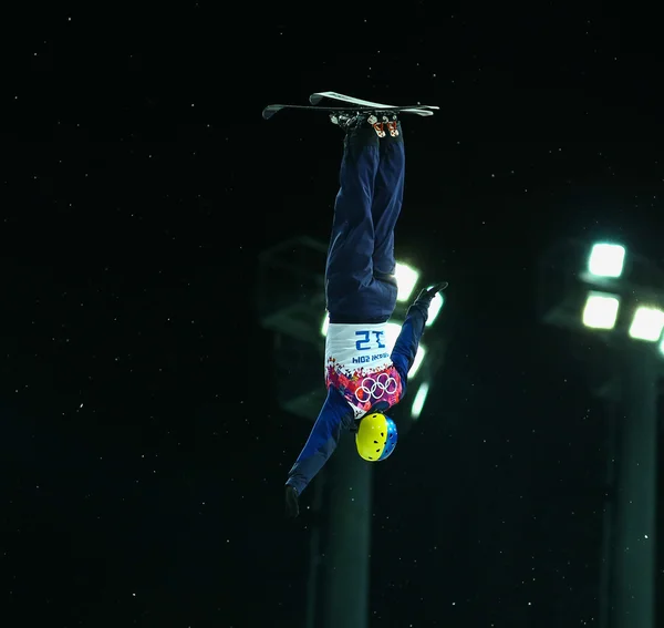 Sci freestyle. Finale Aerials maschile — Foto Stock