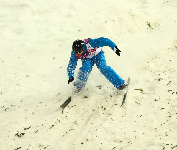 Freestyle Skiing. Men's Aerials Final — Stock Photo, Image