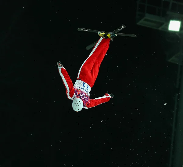 Sci freestyle. Finale Aerials maschile — Foto Stock