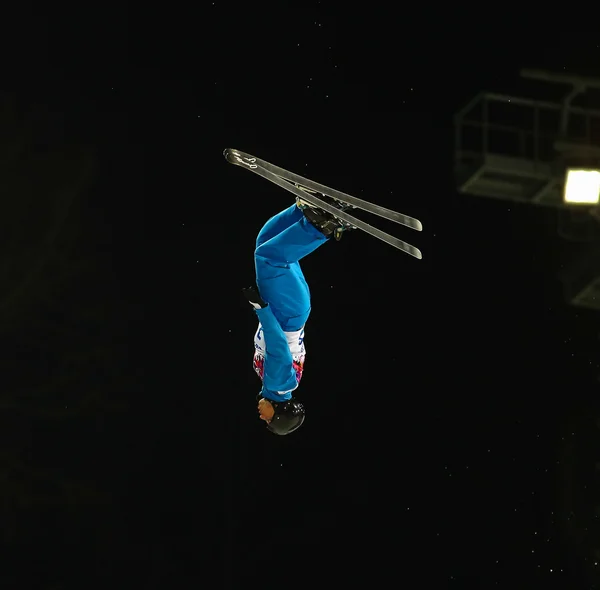 Freestyle Skiing. Men's Aerials Final — Stock Photo, Image