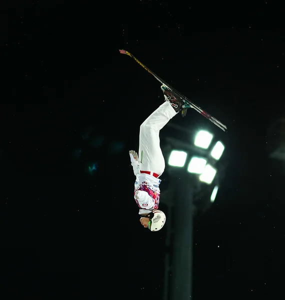 Freestyle Skiing. Men's Aerials Final — Stock Photo, Image