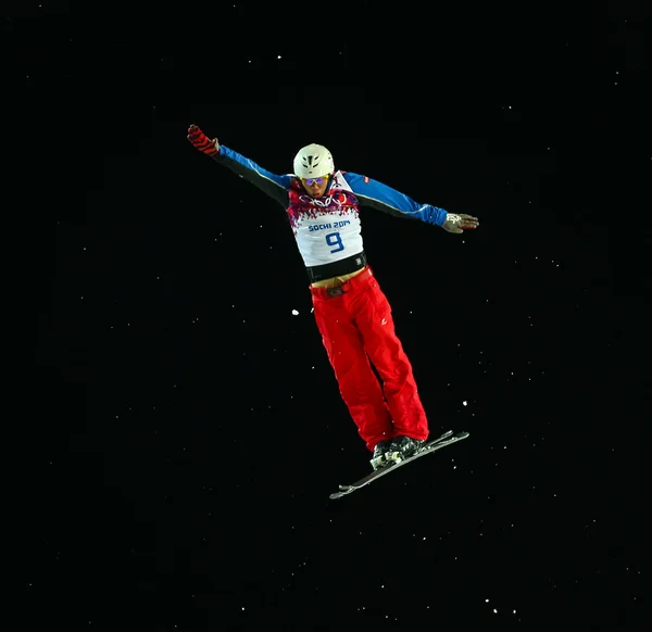 Freestyle Skiing. Men's Aerials Final — Stock Photo, Image