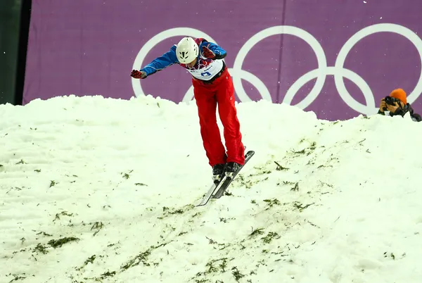 Sci freestyle. Finale Aerials maschile — Foto Stock