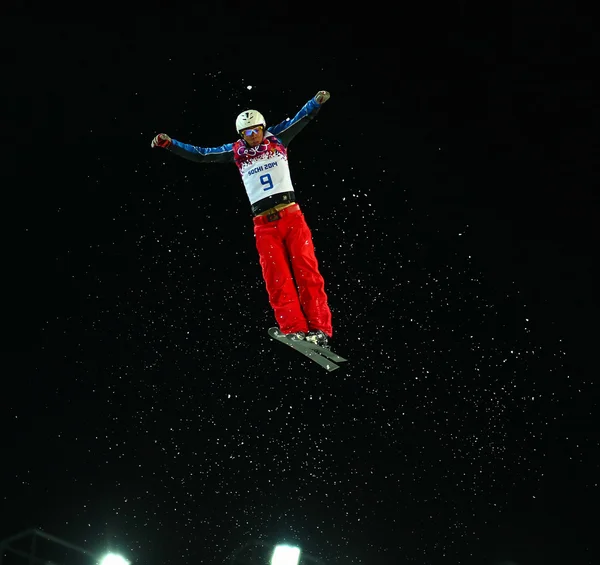 Sci freestyle. Finale Aerials maschile — Foto Stock