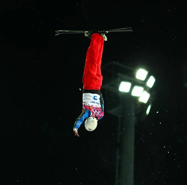 Freestyle Skiing. Men's Aerials Final — Stock Photo, Image