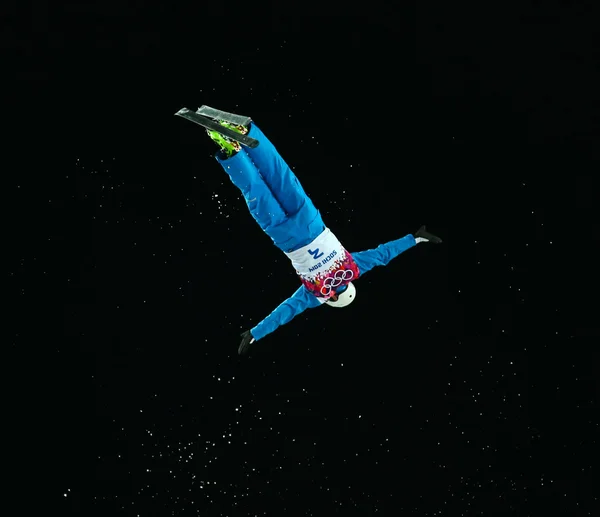 Sci freestyle. Finale Aerials maschile — Foto Stock