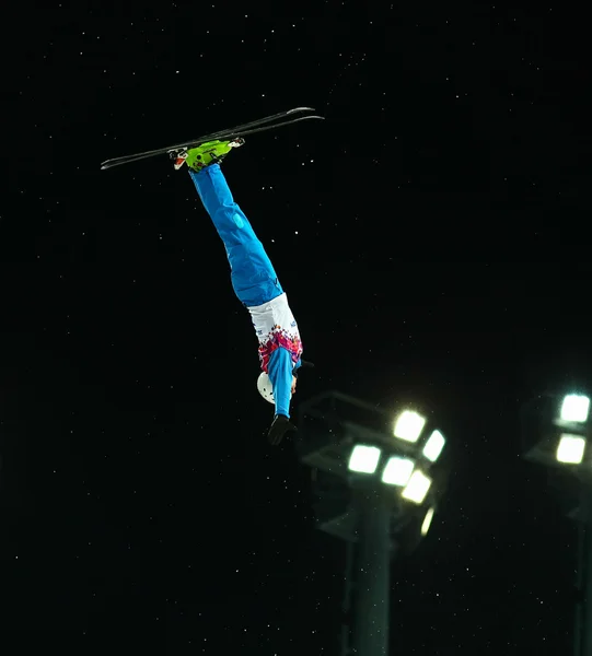 Sci freestyle. Finale Aerials maschile — Foto Stock