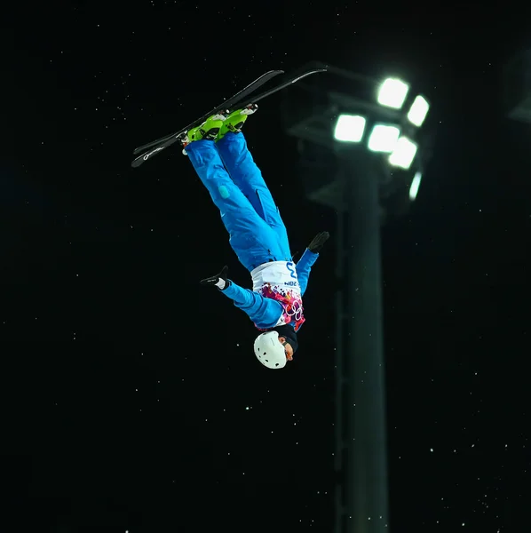 Freestyle Skiing. Men's Aerials Final — Stock Photo, Image