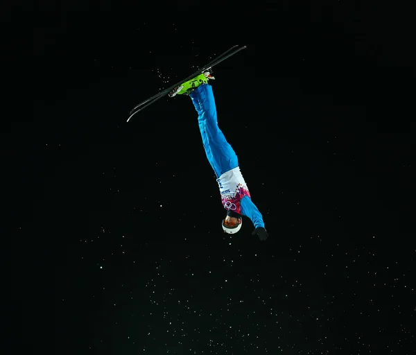 Sci freestyle. Finale Aerials maschile — Foto Stock