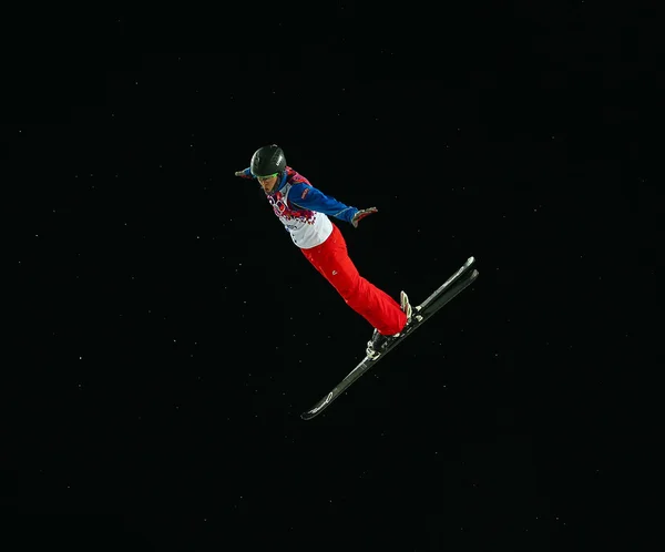 Freestyle Skiing. Men's Aerials Final — Stock Photo, Image