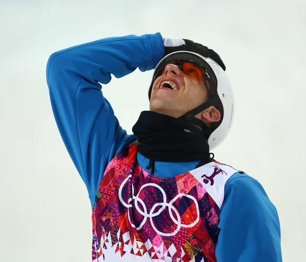 Freestyle Skiing. Men's Aerials Final — Stock Photo, Image