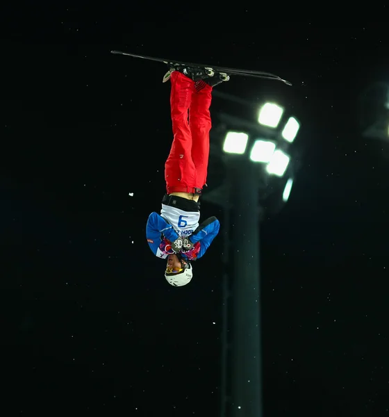 Sci freestyle. Finale Aerials maschile — Foto Stock