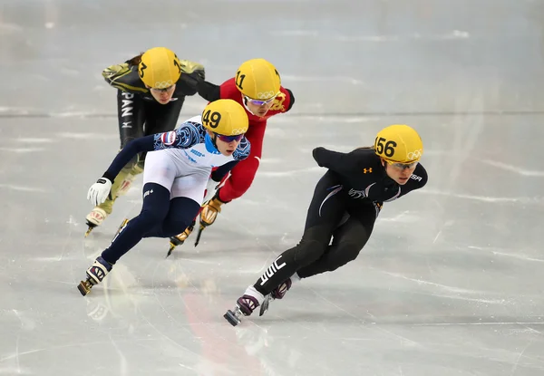 Ladies' 1000 m Heats Short Track Heats — Stock Photo, Image