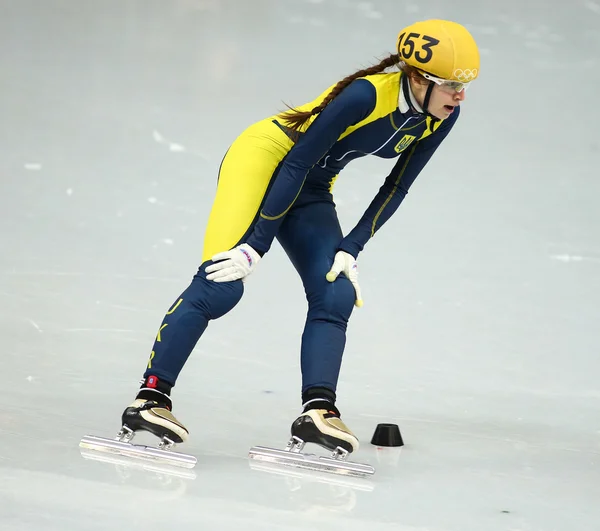 Bayanların 1000 m kısa parça ısıtır ısıtır — Stok fotoğraf