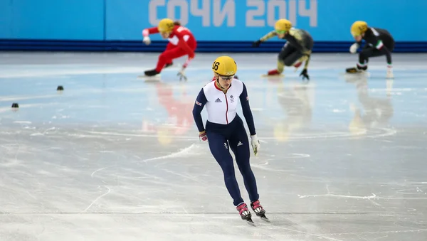 Ladies' 1000 m Heats Short Track Heats — Stock Photo, Image