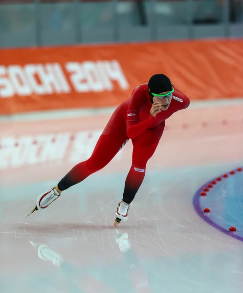 Speed Skating. Ladies' 5000 m — Stock Photo, Image