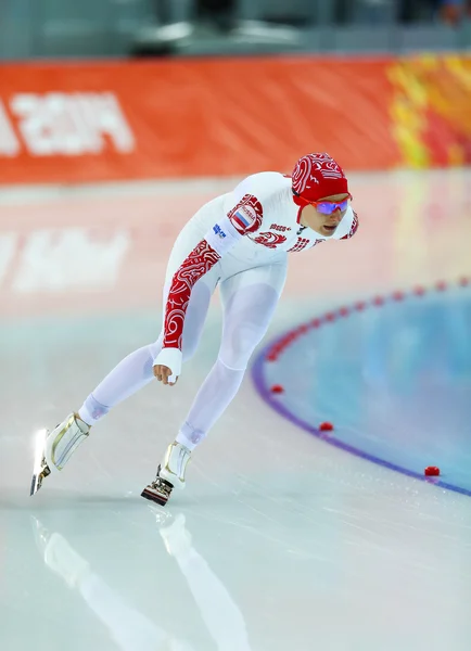 Speed Skating. Ladies' 5000 m — Stock Photo, Image