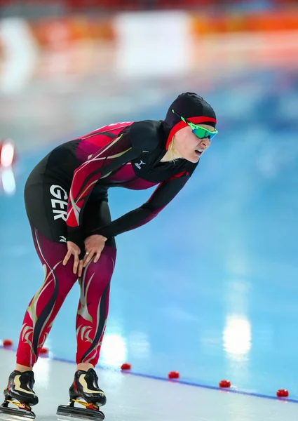 Speed Skating. Ladies' 5000 m — Stock Photo, Image