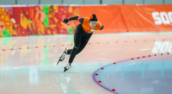 Speed Skating. Damenes 5000 m – stockfoto
