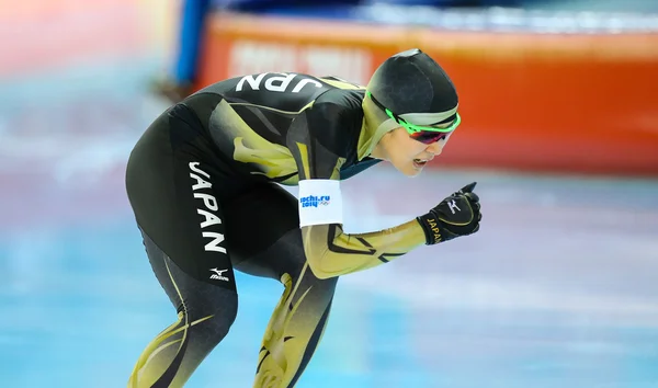 Schaatsen. Ladies' 5000 m — Stockfoto