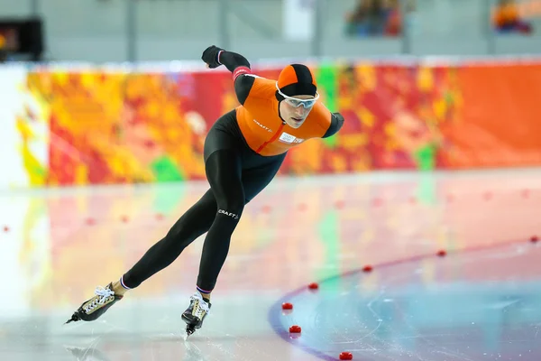 Patinaje rápido. Damas 5000 m —  Fotos de Stock