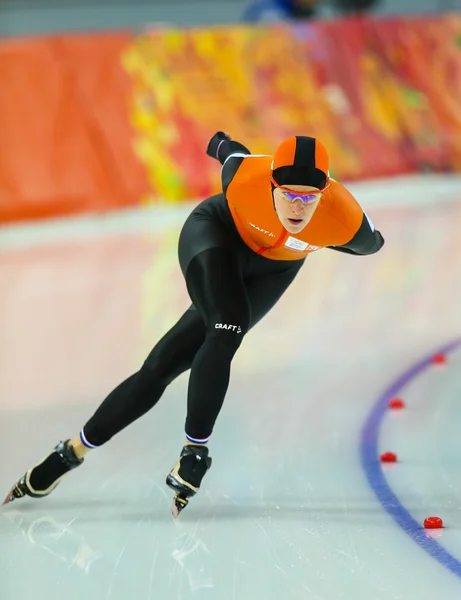 Speed Skating. Wanita '5000 m — Stok Foto