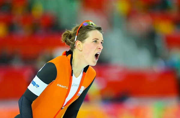 Patinage de vitesse. Femmes 5000 m — Photo