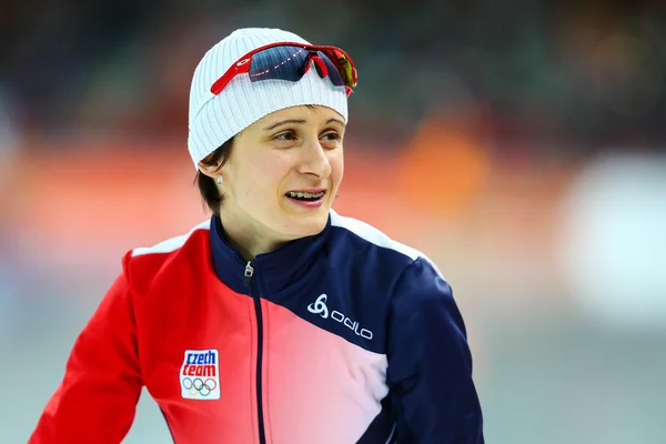 Speed Skating. Ladies' 5000 m — Stock Photo, Image