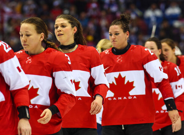 Хоккей. Женская золотая медаль
