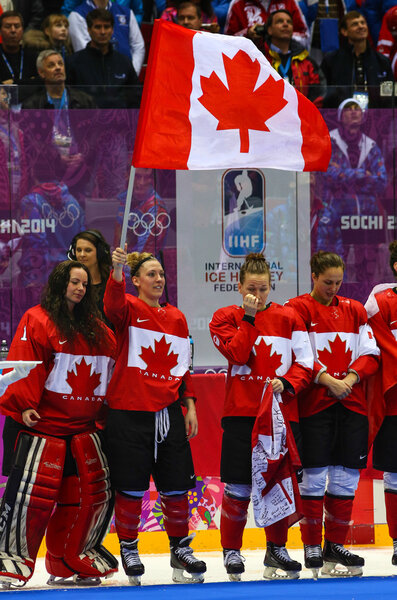 Хоккей. Женская золотая медаль
