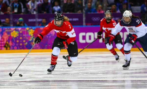 buz hokeyi. kadınların altın madalya oyunu
