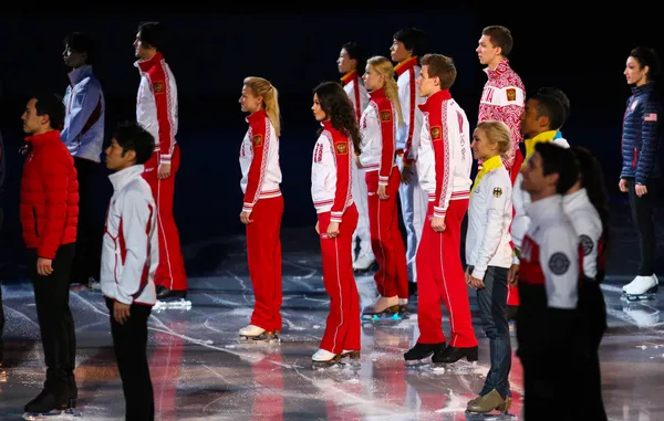 Gala de l'exposition de patinage artistique — Photo