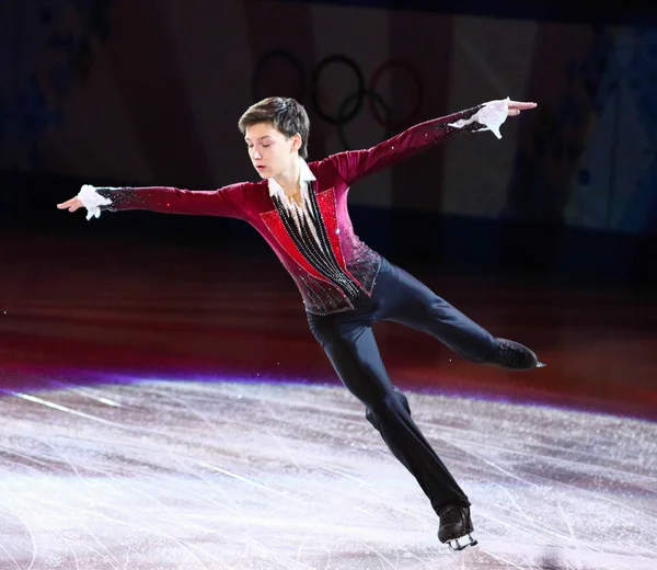 Gala de exhibición de patinaje artístico — Foto de Stock